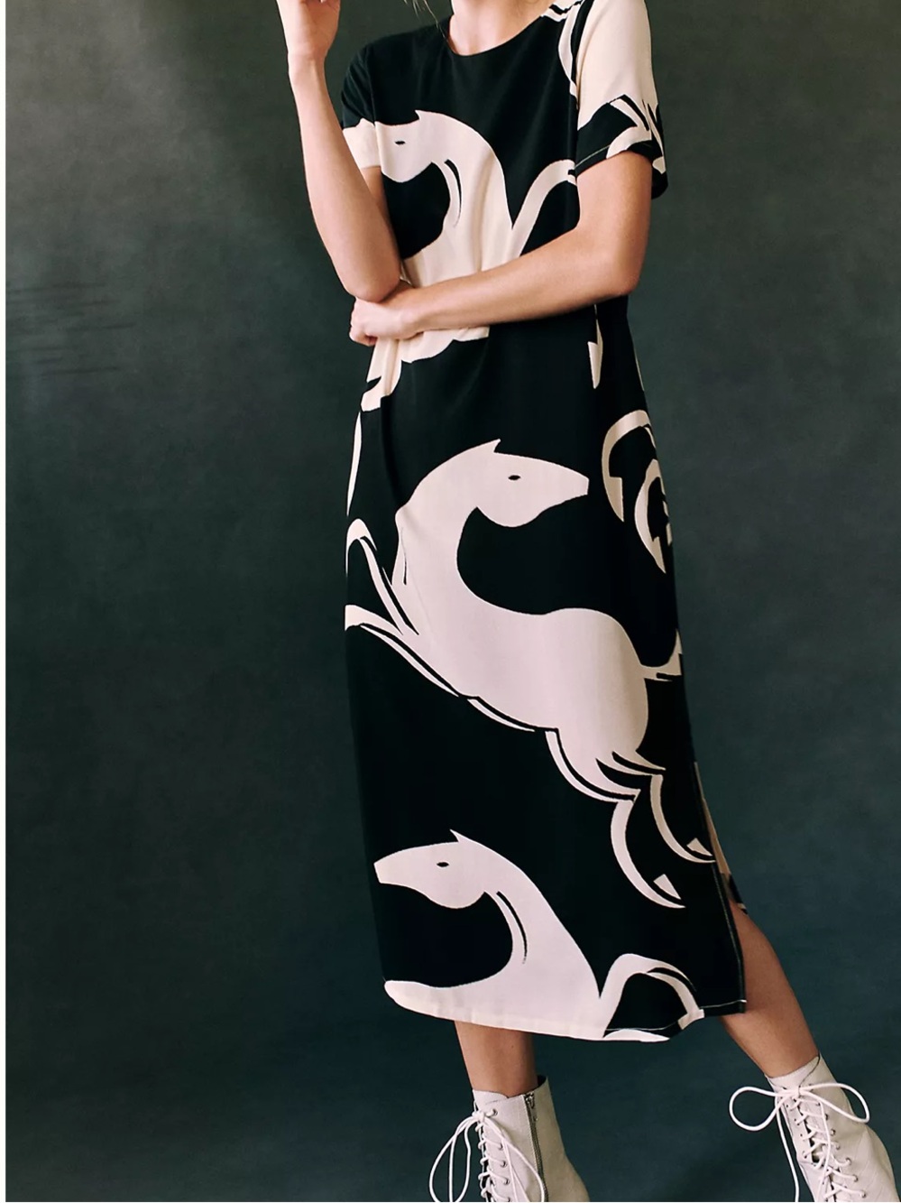 Anthropologie Corey Lynn Calter Caballos Midi
Dress (BNOT)
L